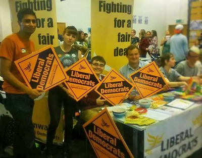 Tremough Lib Dems are hoping for a bumper crop of new student activists this year