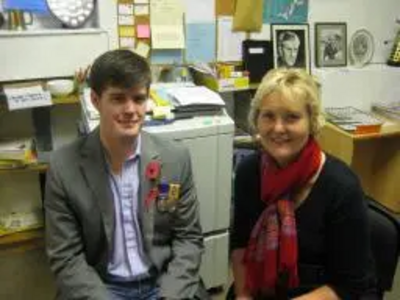 Richard Cann meets Terrye Teverson in her Truro Office